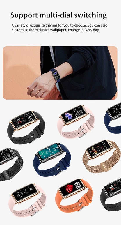 LWT H80 Female Heart Rate, Blood Oxygen & Fitness Smart Watch