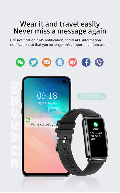LWT H80 Female Heart Rate, Blood Oxygen & Fitness Smart Watch