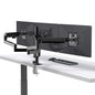 LWT CT-LCD-DSA1303A Aluminum Alloy Desktop Triple Computer Monitor Arm Mount Monitor With Free Standing Style