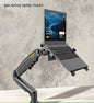 LWT F80-FP Heavy Duty Laptop Mount Stand, Laptop Arm Duty Holder for 10 to 17 Inch Laptops