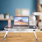 Foldable laptop table