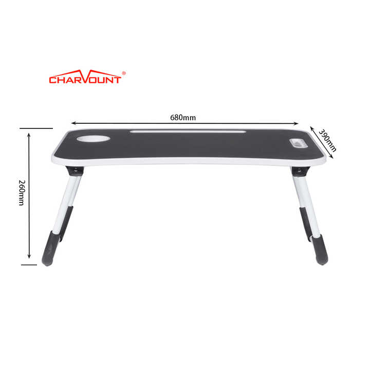Foldable laptop table