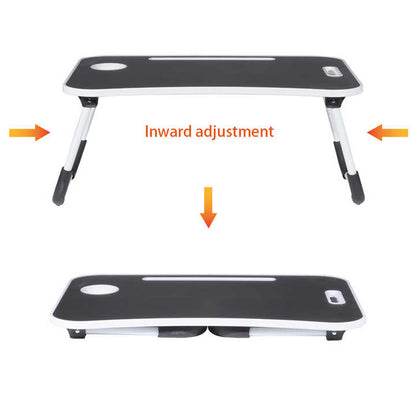Foldable laptop table