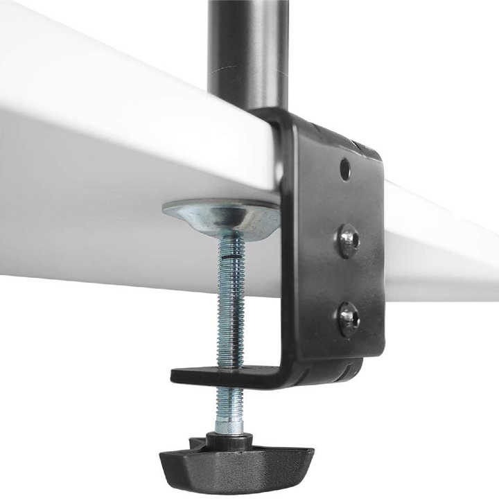 LWT CT-LCD-DS1704A QUAD Computer Monitor Mount Professional Supply Max VESA 100*100mm Full Motion 180 Degrees Swivel