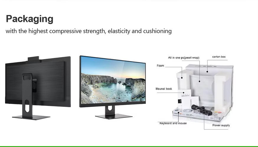 LWT AIO C4 - AIO Pc Desktop Computer I5 I7 I9 All-in-one Computer 21.5 & 24 inch for Business Use All in One Pc