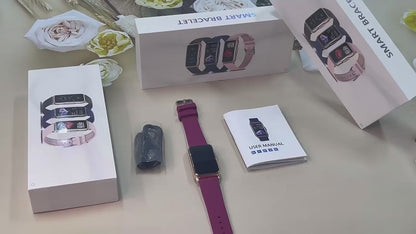 LWT H80 Female Heart Rate, Blood Oxygen & Fitness Smart Watch
